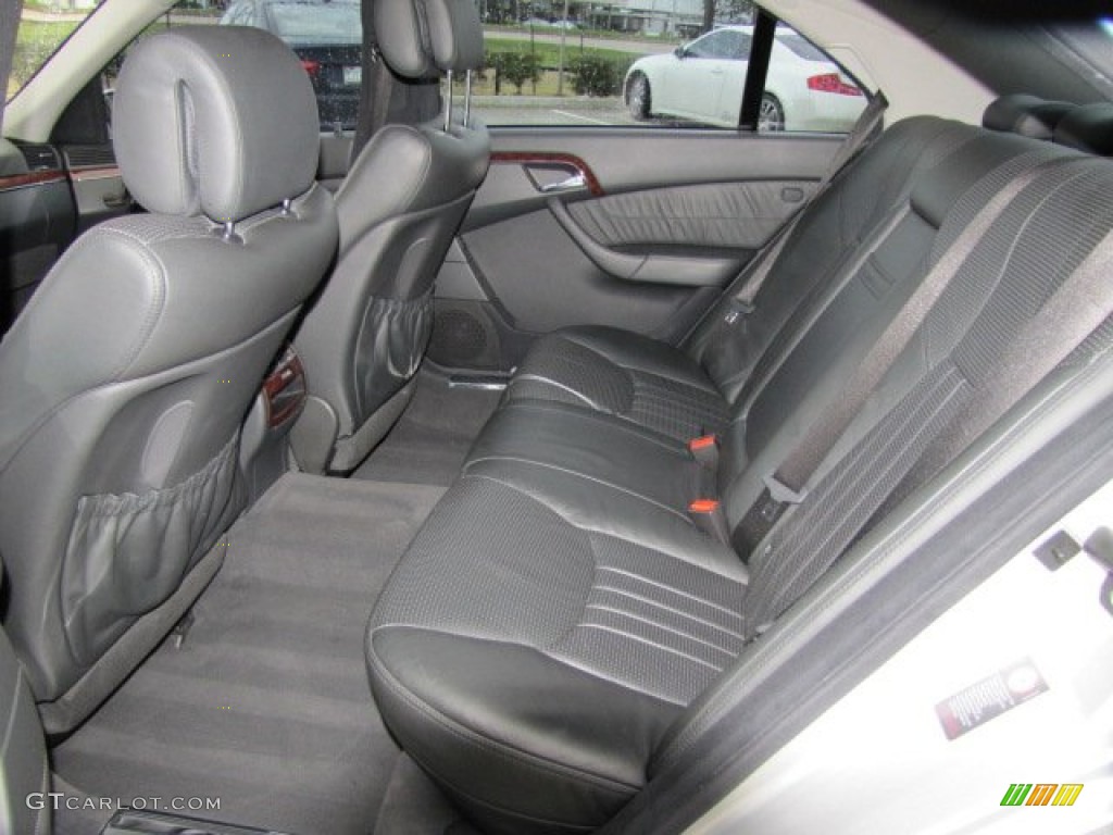 Charcoal Interior 2006 Mercedes-Benz S 55 AMG Sedan Photo #75530931