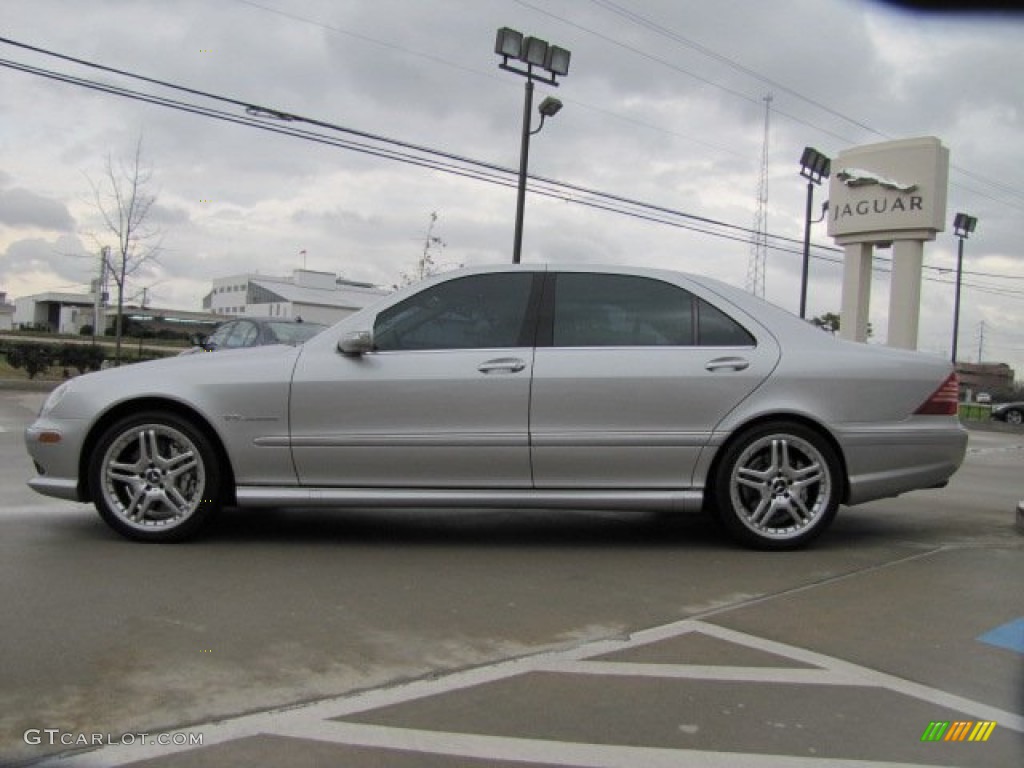 Brilliant Silver Metallic 2006 Mercedes-Benz S 55 AMG Sedan Exterior Photo #75530986