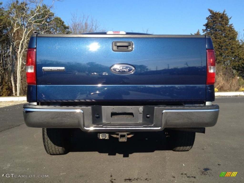 2005 F150 XLT SuperCab 4x4 - True Blue Metallic / Medium Flint/Dark Flint Grey photo #12