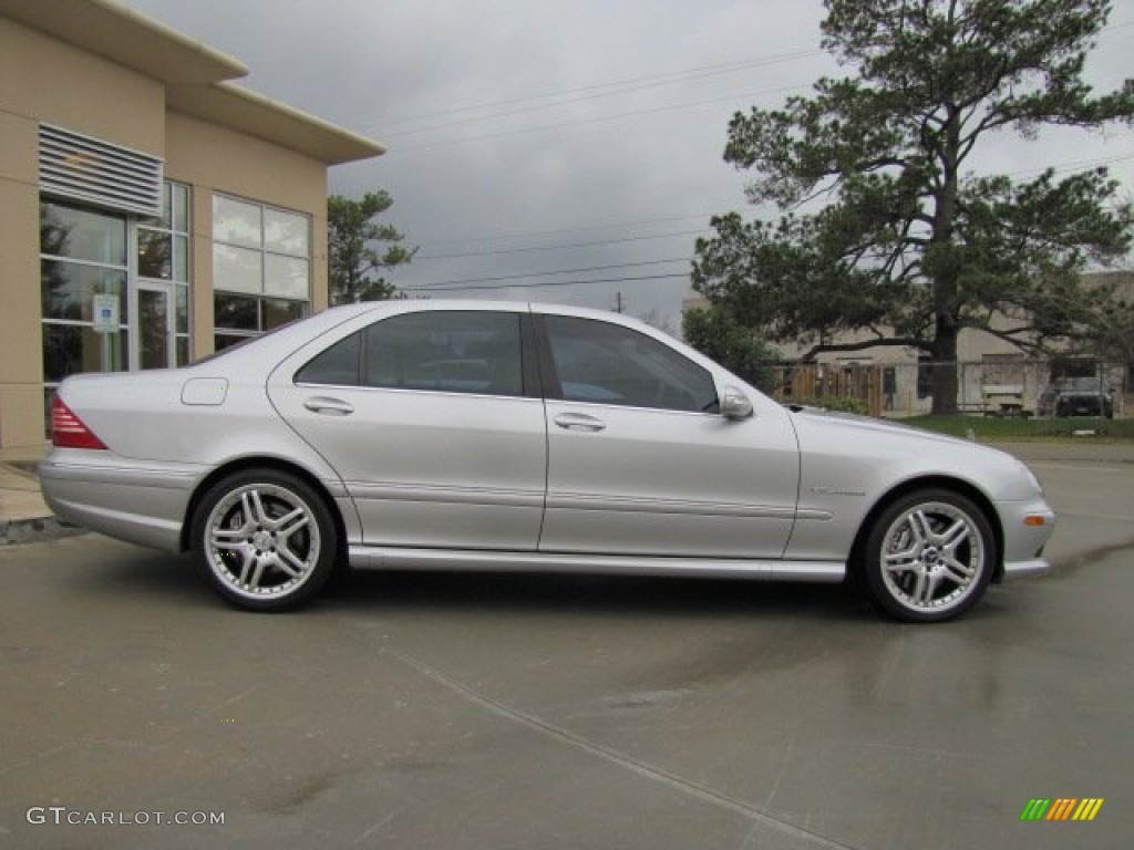 Brilliant Silver Metallic 2006 Mercedes-Benz S 55 AMG Sedan Exterior Photo #75531051
