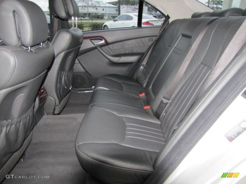 Charcoal Interior 2006 Mercedes-Benz S 55 AMG Sedan Photo #75531085