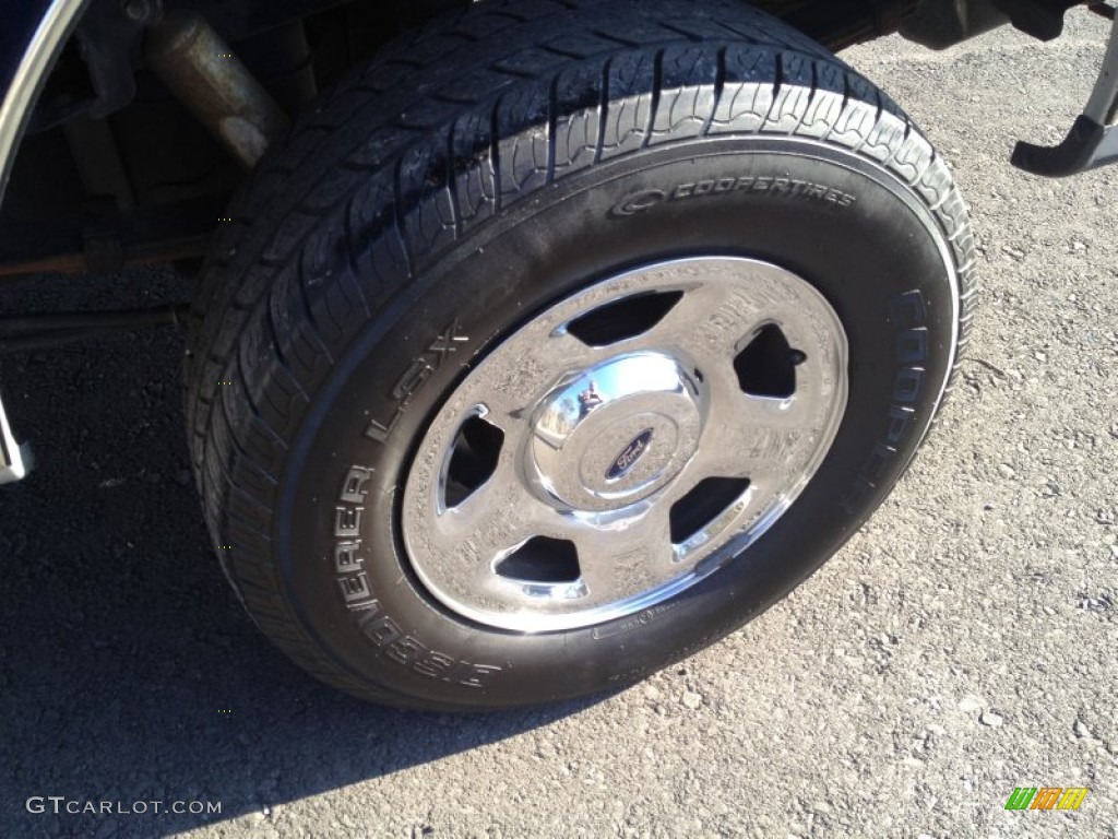 2005 F150 XLT SuperCab 4x4 - True Blue Metallic / Medium Flint/Dark Flint Grey photo #16