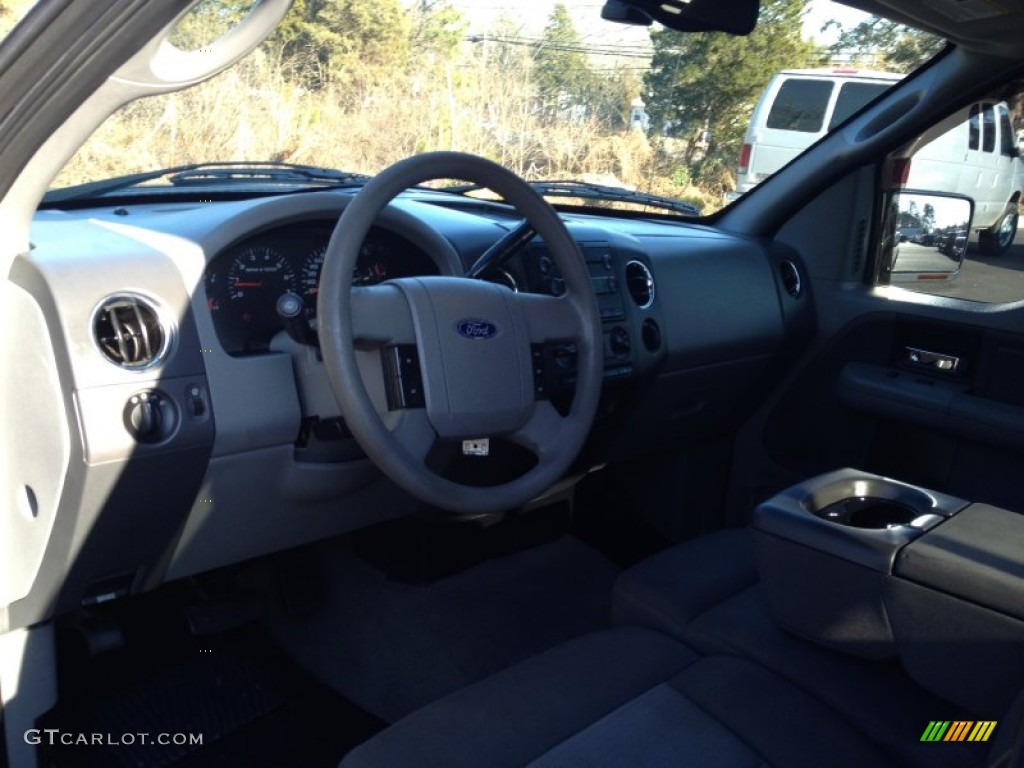 2005 F150 XLT SuperCab 4x4 - True Blue Metallic / Medium Flint/Dark Flint Grey photo #18