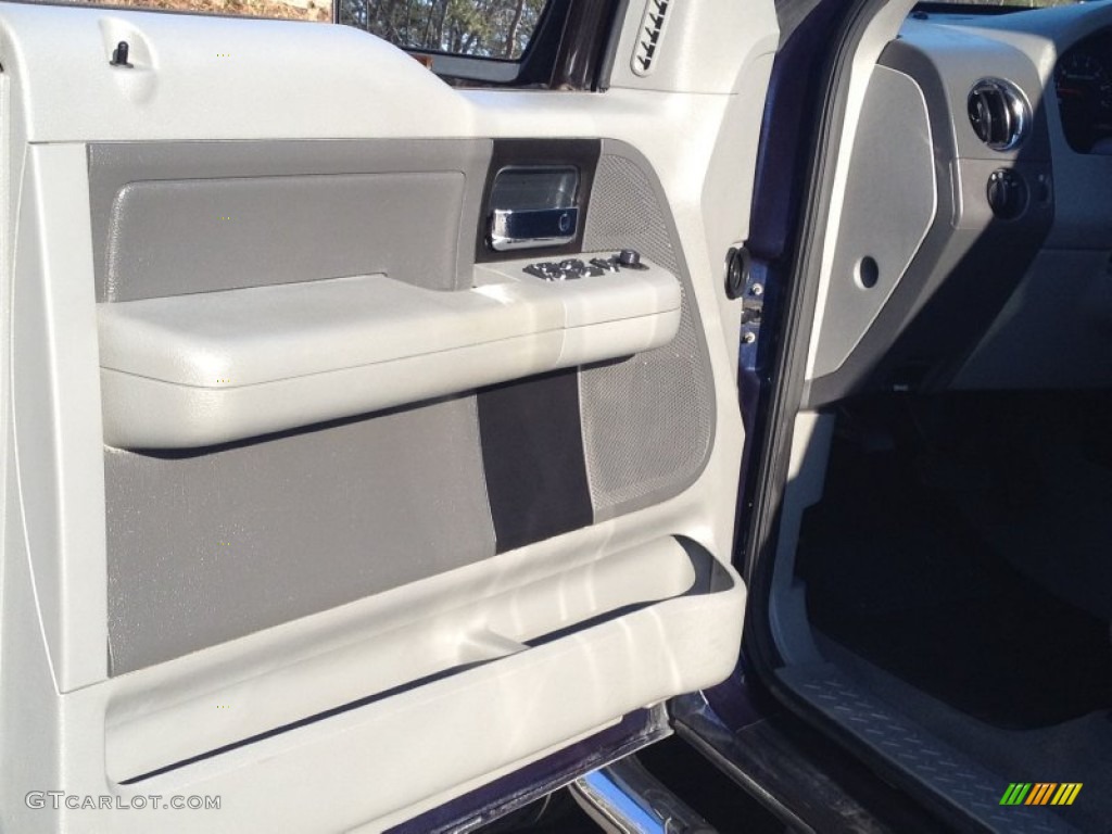 2005 F150 XLT SuperCab 4x4 - True Blue Metallic / Medium Flint/Dark Flint Grey photo #19