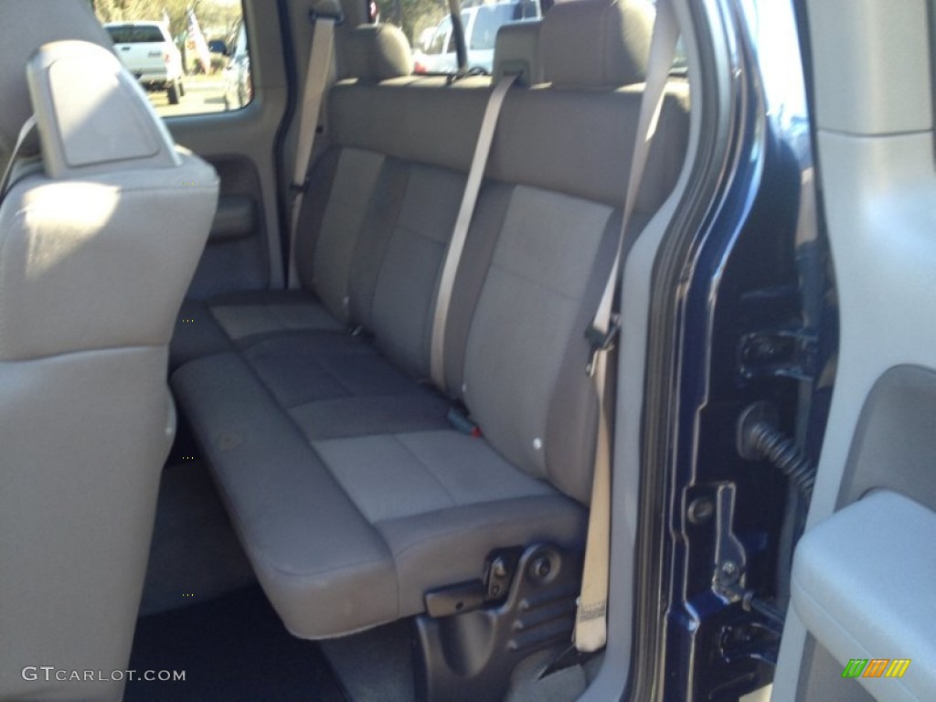 2005 F150 XLT SuperCab 4x4 - True Blue Metallic / Medium Flint/Dark Flint Grey photo #23