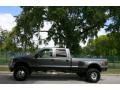 2003 Dark Shadow Grey Metallic Ford F350 Super Duty Lariat Crew Cab 4x4 Dually  photo #3