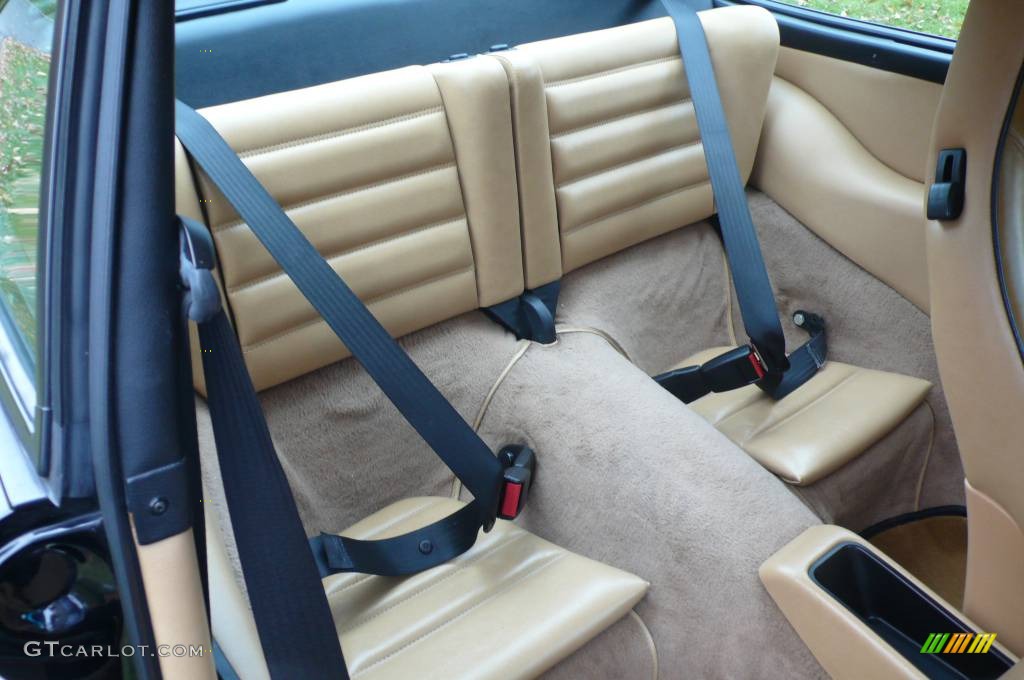 1994 Porsche 911 Turbo 3.6 Rear Seat Photo #755314