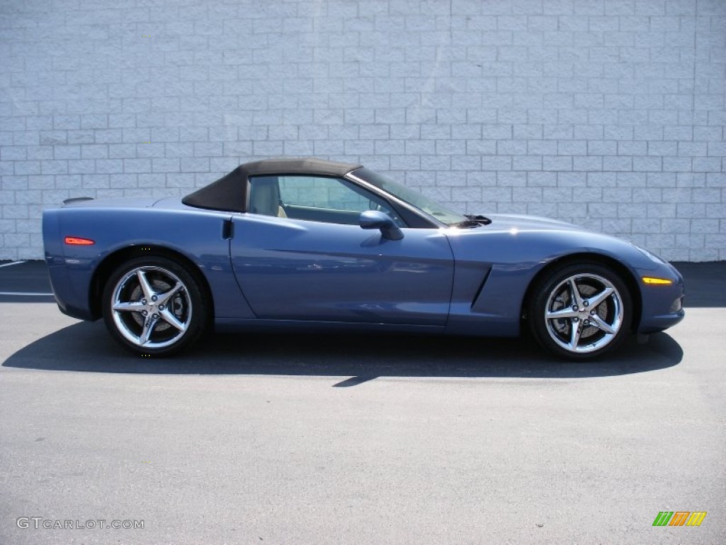 Supersonic Blue Metallic 2012 Chevrolet Corvette Convertible Exterior Photo #75531551