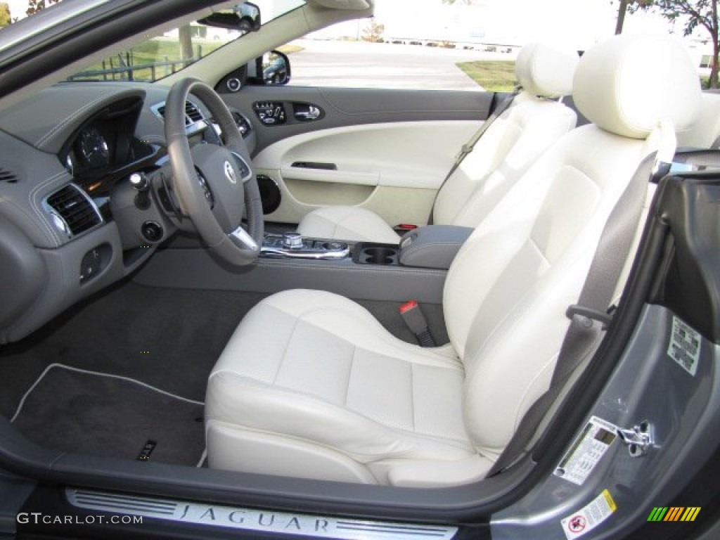 Ivory/Oyster Interior 2012 Jaguar XK XK Convertible Photo #75531645