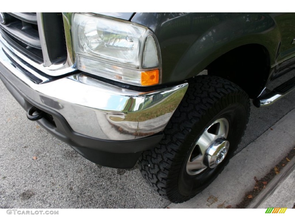 2003 F350 Super Duty Lariat Crew Cab 4x4 Dually - Dark Shadow Grey Metallic / Medium Flint photo #24