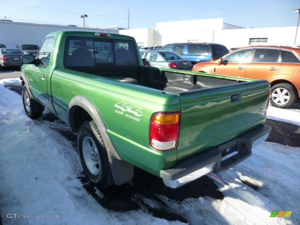 Jalapeno Green Metallic 1999 Ford Ranger XLT Regular Cab 4x4 Exterior Photo #75531752