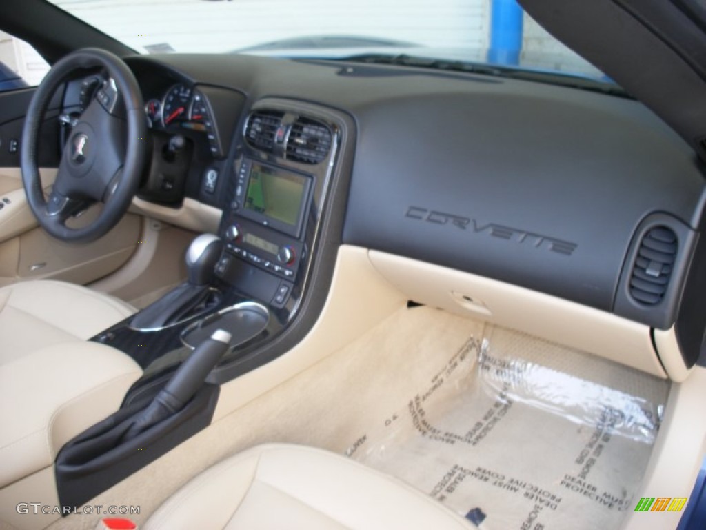 2012 Chevrolet Corvette Convertible Cashmere Dashboard Photo #75532152