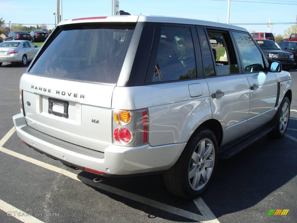 2005 Range Rover HSE - Zambezi Silver Metallic / Charcoal/Jet photo #7