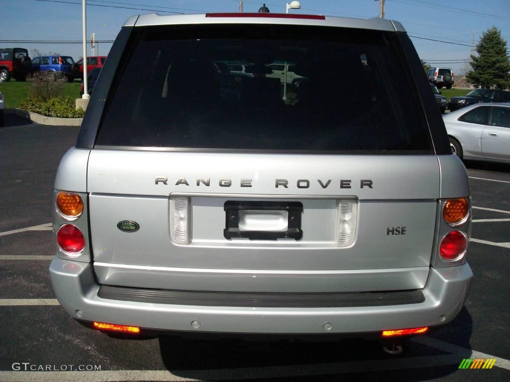 2005 Range Rover HSE - Zambezi Silver Metallic / Charcoal/Jet photo #8