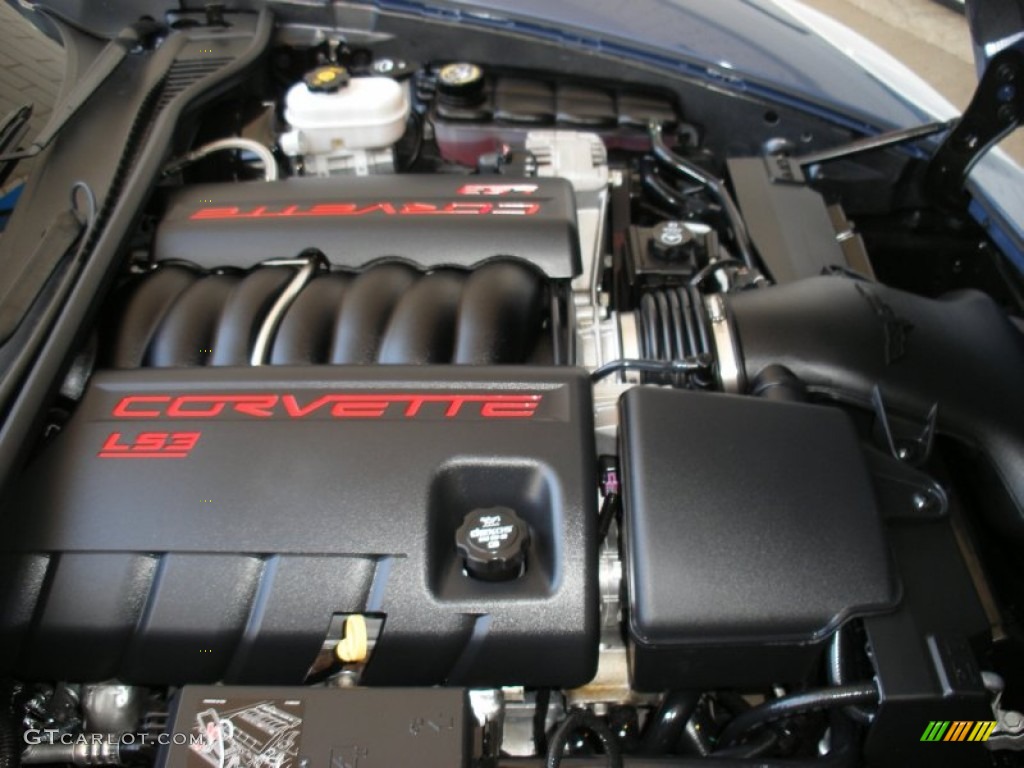 2012 Chevrolet Corvette Convertible 6.2 Liter OHV 16-Valve LS3 V8 Engine Photo #75532717
