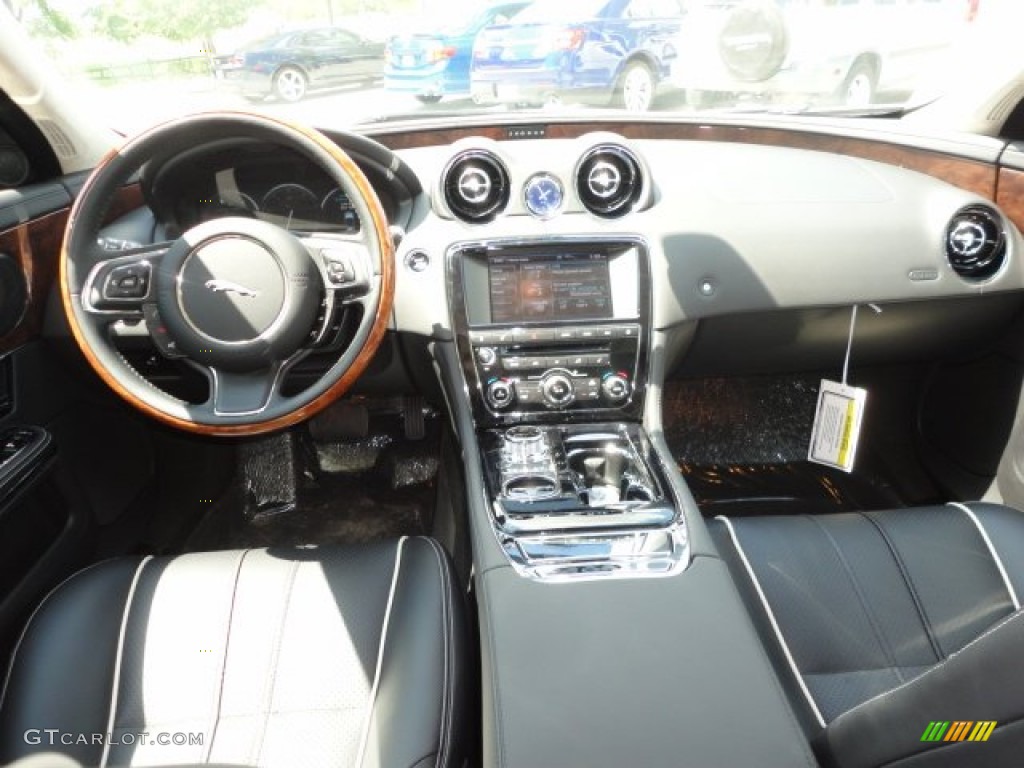 2012 Jaguar XJ XJ Supercharged Jet Dashboard Photo #75532736