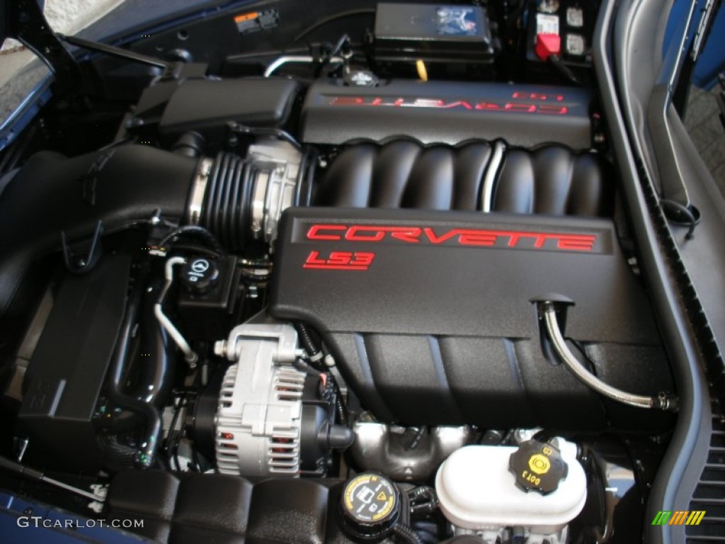 2012 Chevrolet Corvette Convertible 6.2 Liter OHV 16-Valve LS3 V8 Engine Photo #75532762