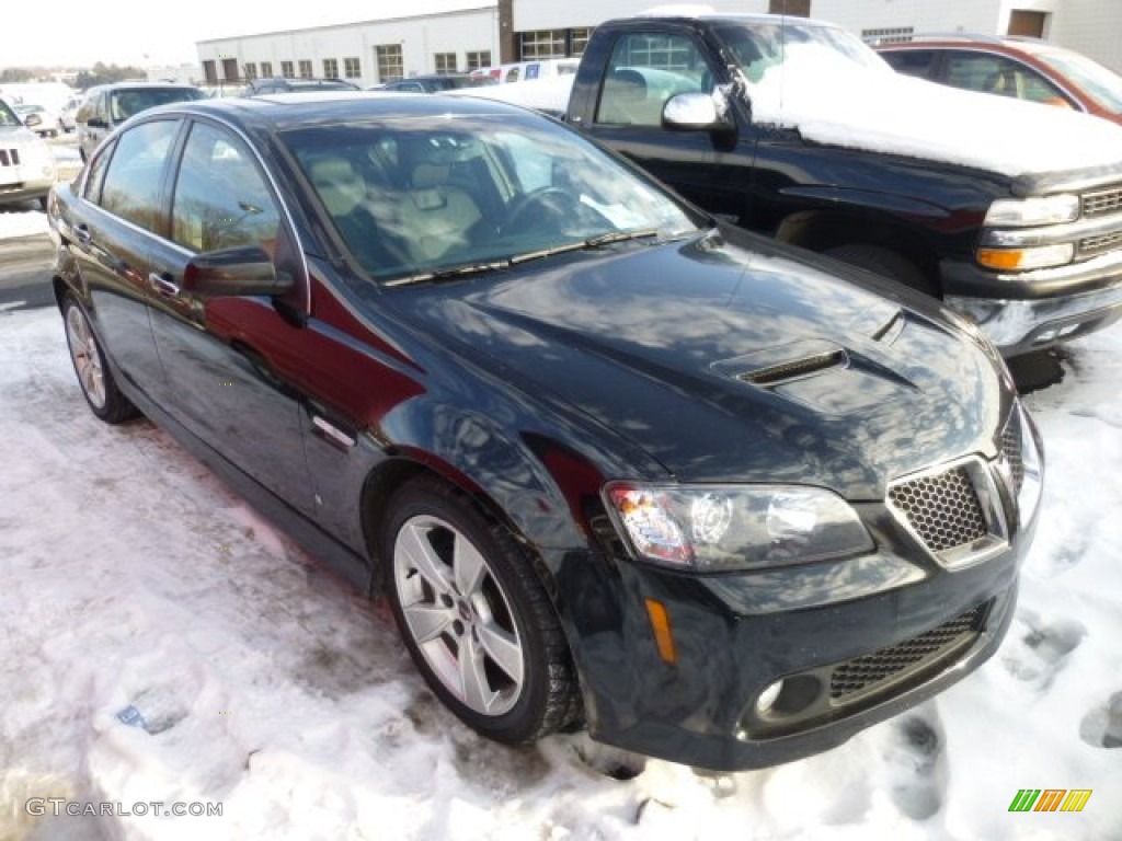 2009 G8 GT - Panther Black / Onyx photo #1