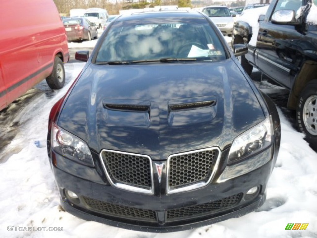 2009 G8 GT - Panther Black / Onyx photo #2