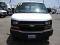 2009 Summit White Chevrolet Express 1500 Cargo Van  photo #2