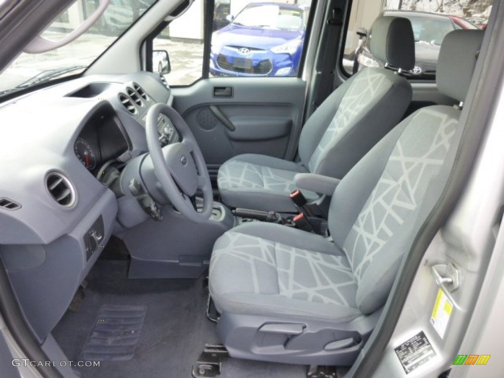 Dark Grey Interior 2011 Ford Transit Connect XLT Passenger Wagon Photo #75533626