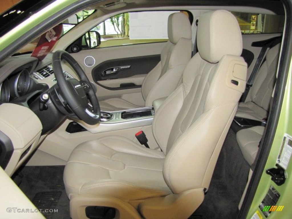 2012 Land Rover Range Rover Evoque Coupe Pure Front Seat Photo #75533679