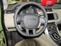 Almond/Espresso 2012 Land Rover Range Rover Evoque Coupe Pure Steering Wheel