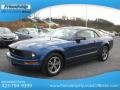 Vista Blue Metallic - Mustang V6 Deluxe Convertible Photo No. 3
