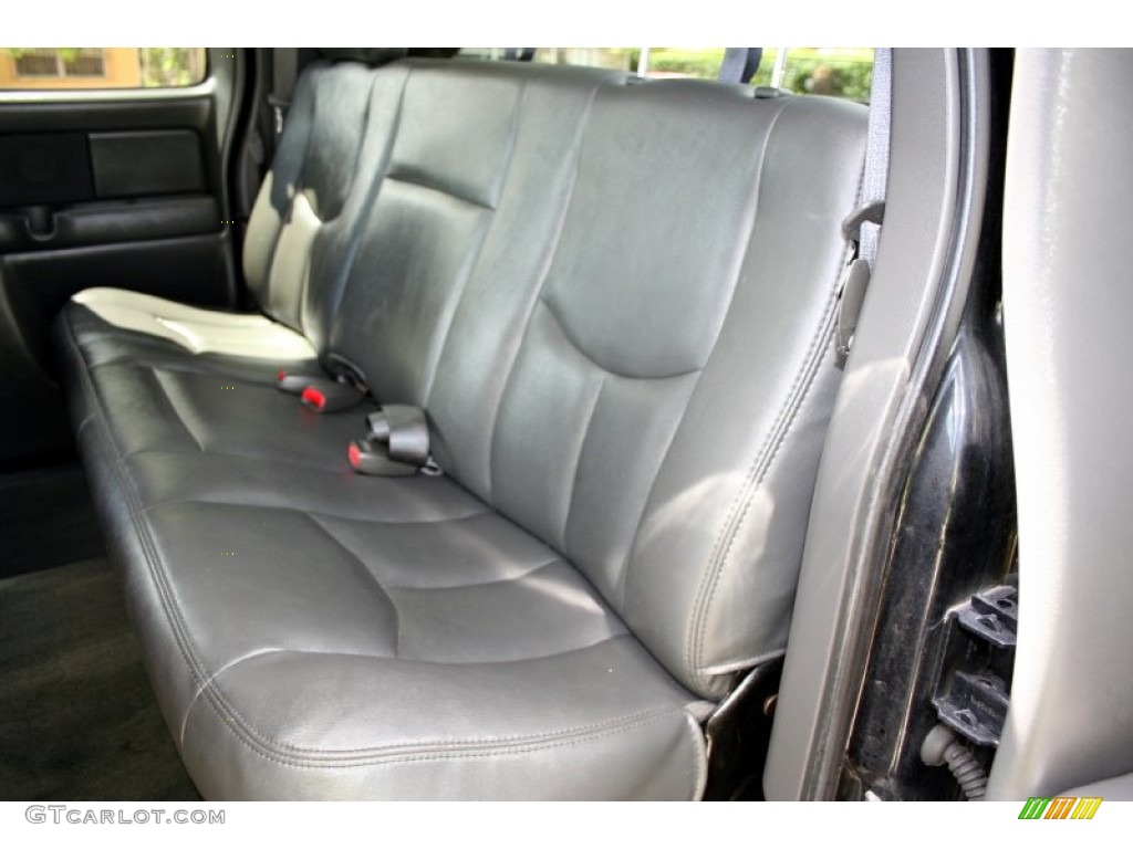 Dark Charcoal Interior 2004 Chevrolet Silverado 1500 LT Extended Cab 4x4 Photo #75533864