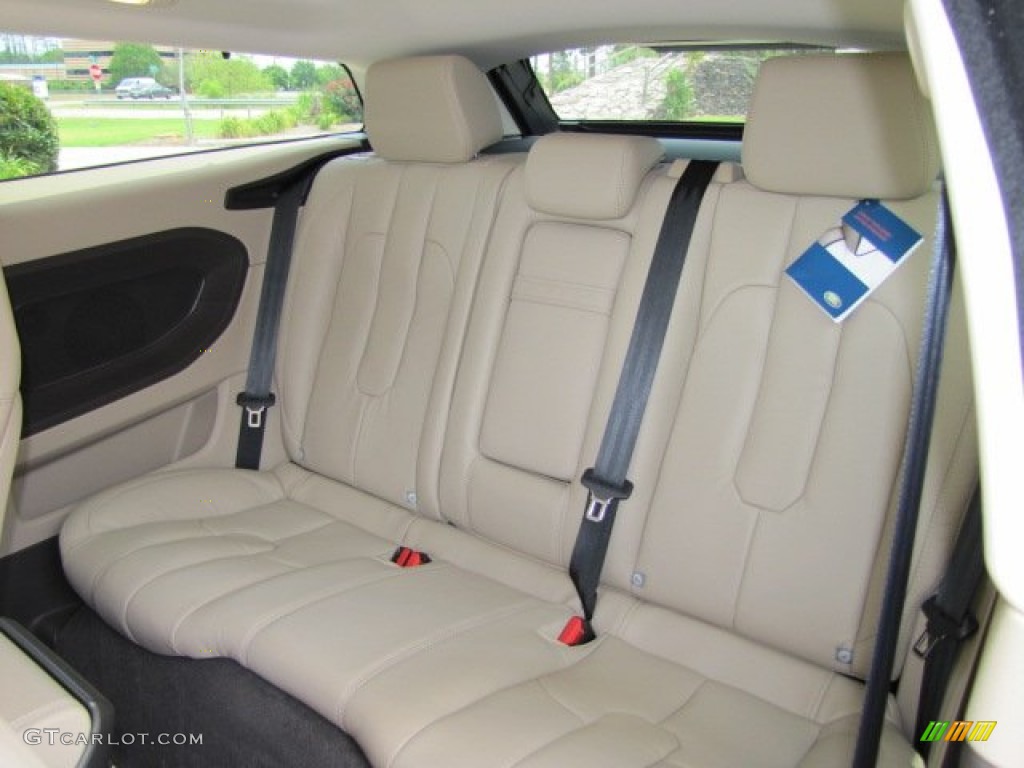 2012 Land Rover Range Rover Evoque Coupe Pure Rear Seat Photo #75533970