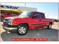 Victory Red 2004 Chevrolet Silverado 1500 LS Extended Cab