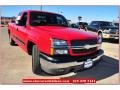 2004 Victory Red Chevrolet Silverado 1500 LS Extended Cab  photo #12