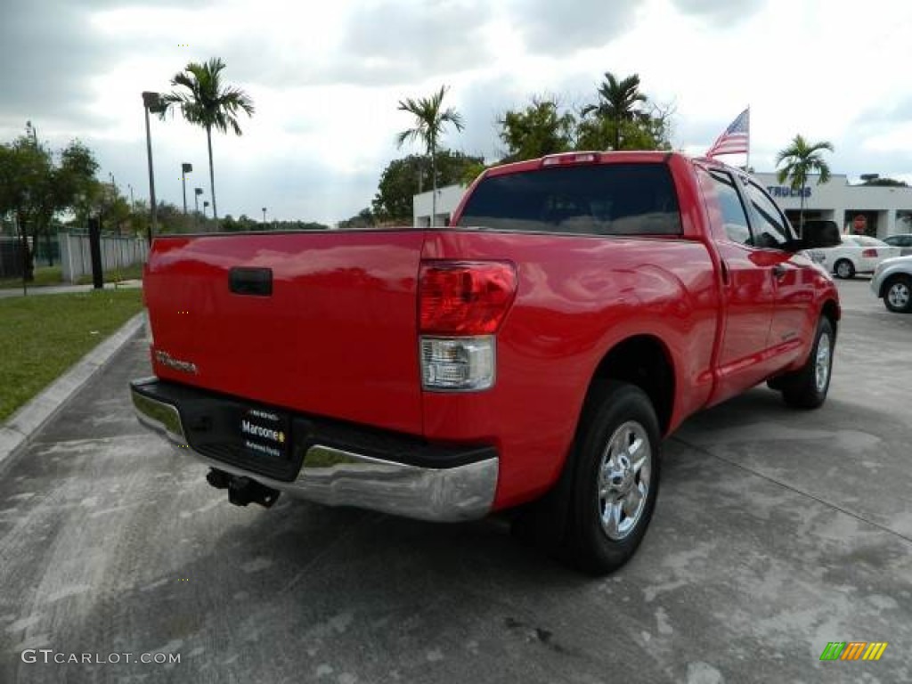 2011 Tundra Double Cab - Radiant Red / Graphite Gray photo #3