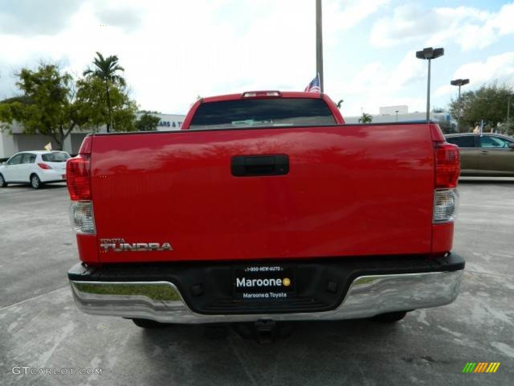 2011 Tundra Double Cab - Radiant Red / Graphite Gray photo #4