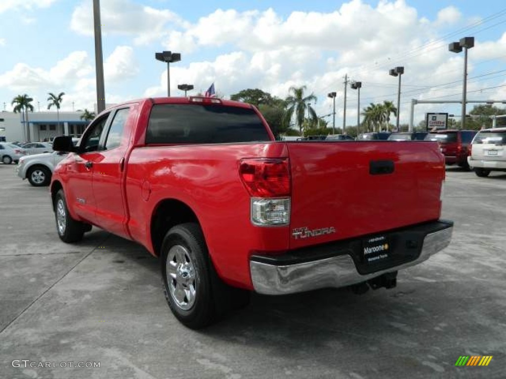 2011 Tundra Double Cab - Radiant Red / Graphite Gray photo #5
