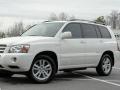 Super White - Highlander Hybrid Limited Photo No. 5