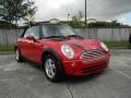 2006 Chili Red Mini Cooper Convertible  photo #1