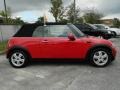 2006 Chili Red Mini Cooper Convertible  photo #2