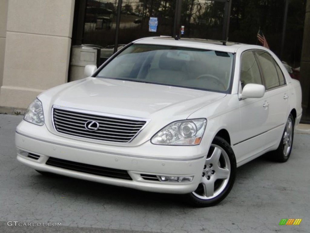 2005 LS 430 Sedan - Moonlight Pearl / Ecru photo #1