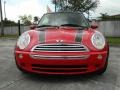 2006 Chili Red Mini Cooper Convertible  photo #8