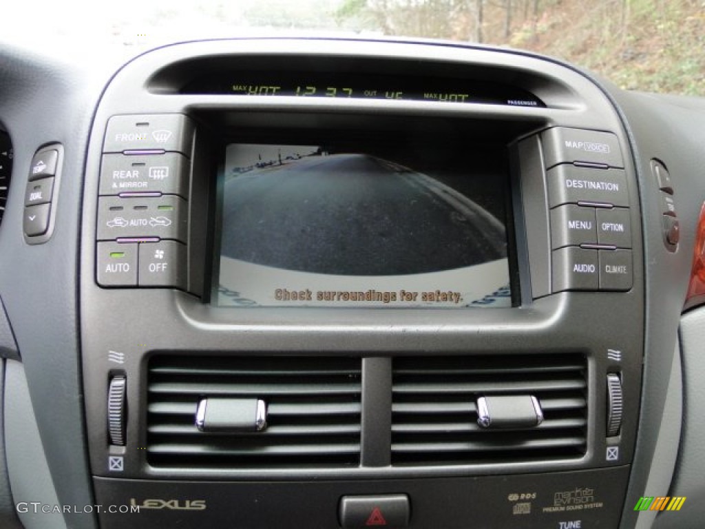 2005 LS 430 Sedan - Moonlight Pearl / Ecru photo #13