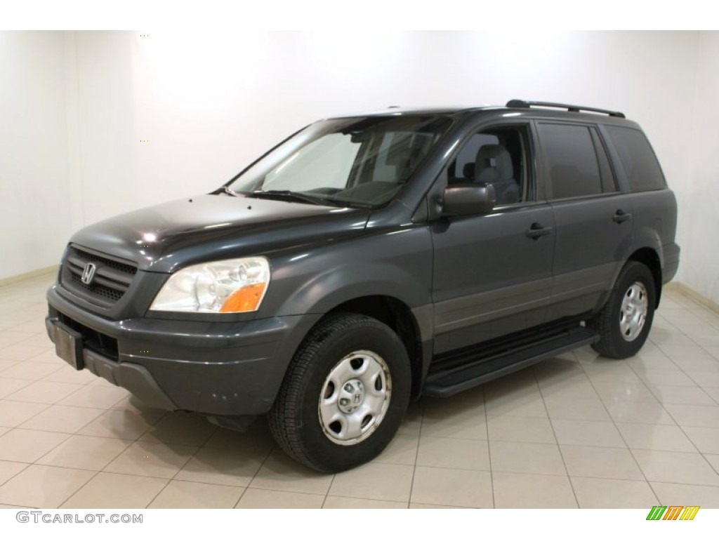 Sage Brush Pearl 2004 Honda Pilot LX 4WD Exterior Photo #75535636