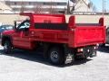 2005 Fire Red GMC Sierra 3500 Regular Cab 4x4 Dually Chassis Dump Truck  photo #2