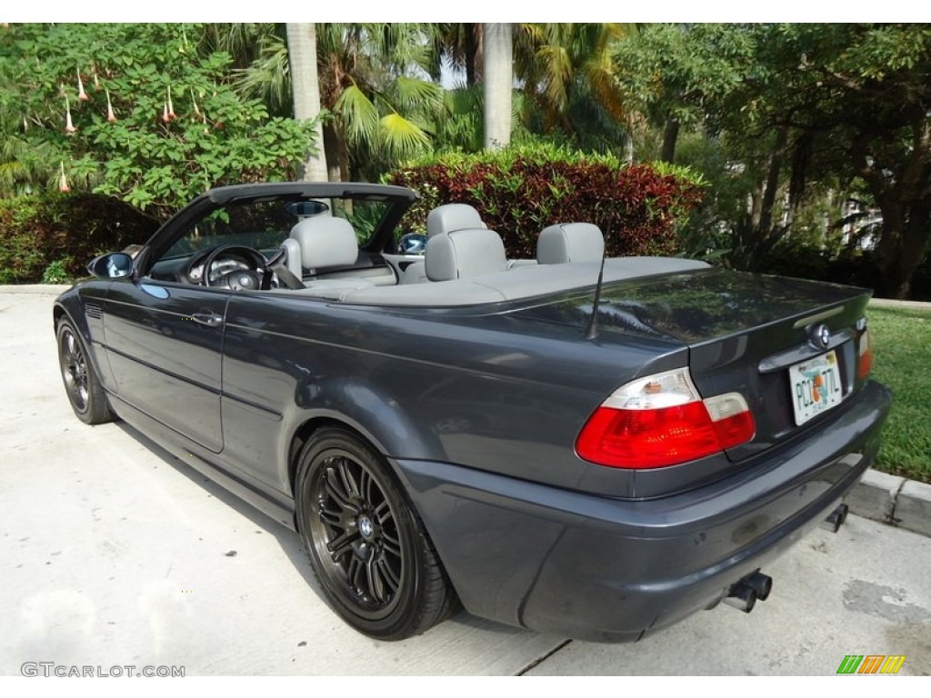 2003 M3 Convertible - Steel Grey Metallic / Grey photo #9