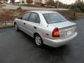 2002 Silver Mist Hyundai Accent GL Sedan  photo #17