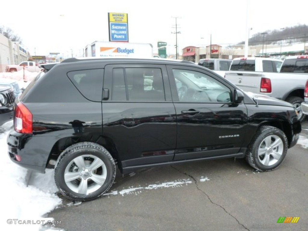 2013 Compass Sport 4x4 - Black / Dark Slate Gray photo #5