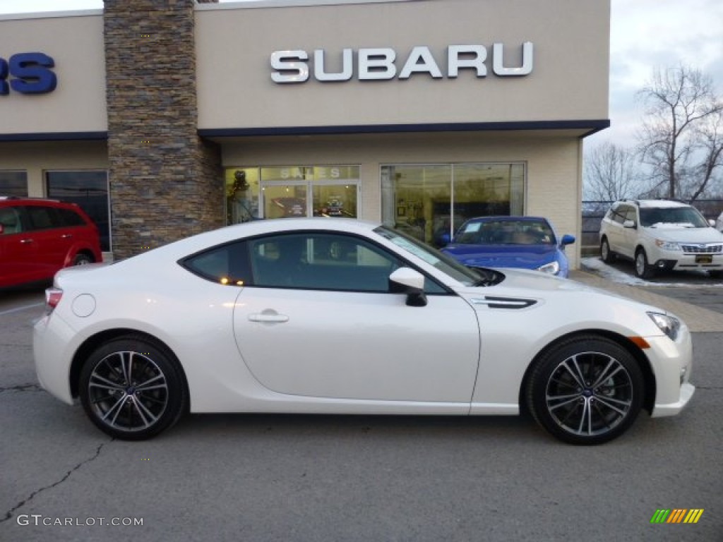 Satin White Pearl 2013 Subaru BRZ Premium Exterior Photo #75536520