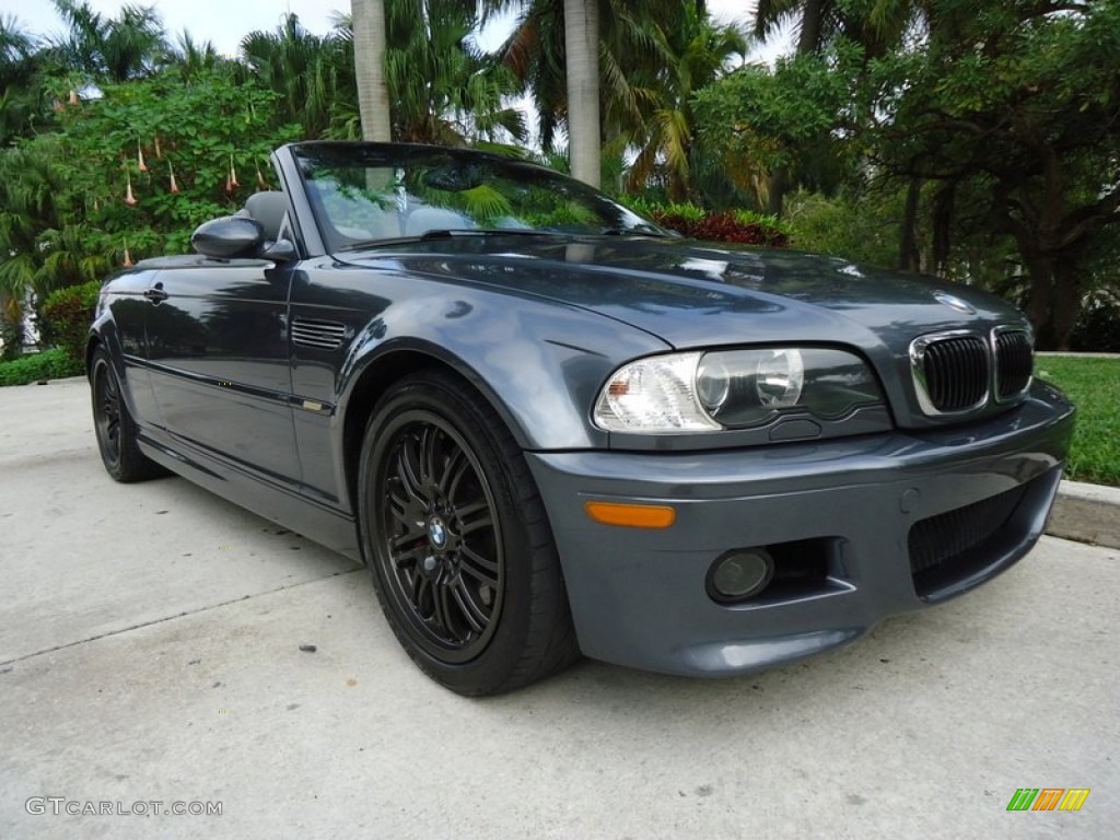 2003 M3 Convertible - Steel Grey Metallic / Grey photo #23