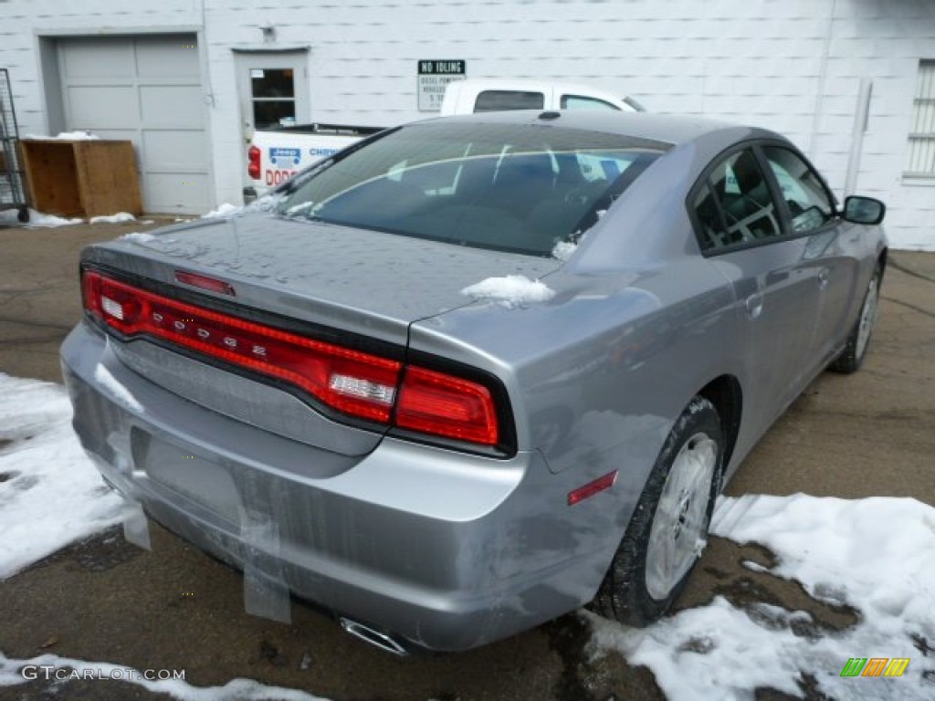 2013 Charger SXT AWD - Billet Silver / Black photo #5