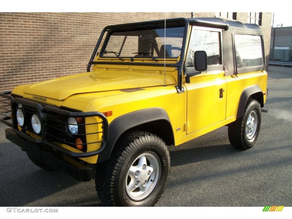 AA Yellow Land Rover Defender